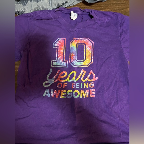 10 year old girl birthday T-shirt. - Picture 1 of 1